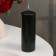 Candle - cylinder, 5x15 cm, black lacquered, 14 hours