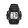 Men's Watch Electronic Astres Fashion, Silicon strap, waterproof, black 97318
