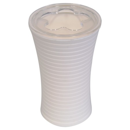 Tower toothbrush cup, white