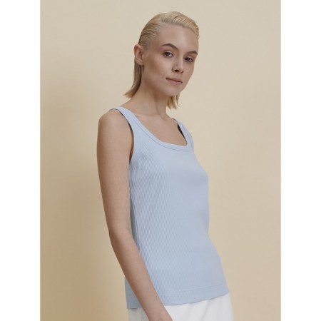 Female T -shirt, size XS, blue color-1