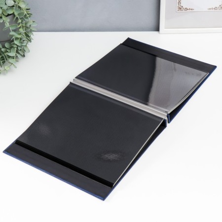 Photo album magnetic 20 sheets "Star night in a metropolis" Black sheets 3x27x28 cm-2