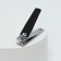 Kusachki-nipper manicure, 6.2 × 1.7 cm, black/silver color