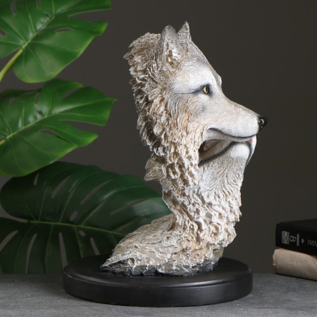 Figure "Two heads of the Wolf" 40 × 30cm-1