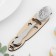 A teaspoon spoon with an engraving "teacher", h = 14cm.