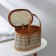 Basket for storage of the shade Nature, 24 × 14.5 × 14.5 cm, bamboo