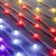 Smart garland “thread” 5 m dews with nozzles “stars”, IP20, silver thread, 50 LED, remote control, application, glow RGB, USB