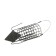 Metallic-feeding cargo X-Feeder ME Bullet Kraken M Grid, Color Army Camo, 90 g, 35 ml