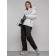Ski suit female, size 42, white color