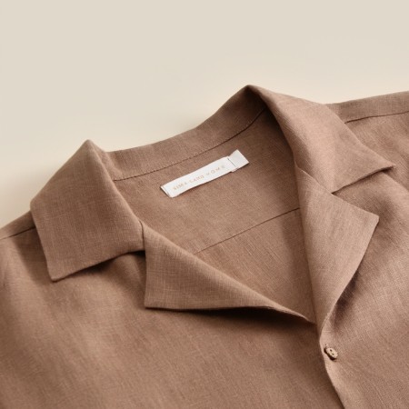 Male home -made suit (short sleeve and shorts) SL Home p. XL, coffee-12