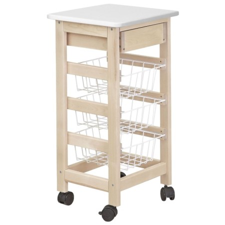 Tumbling with a box and baskets, 370x370x750, white/varnish-2