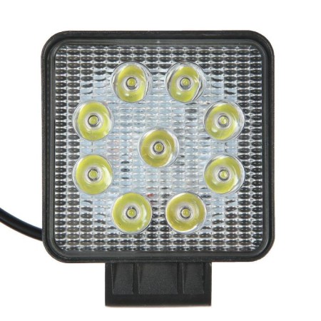 Farah LED SkyWay Off Road, square, 12/24 V, 27 W, 9 diodes, 107 x 107 mm, high light