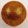 Figure for crafts and decor "Ball", set of 12 pcs., Size 1 pc. - 4 cm, gold color