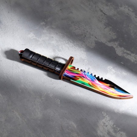 Wooden souvenir "bayonet-knife" mix-5