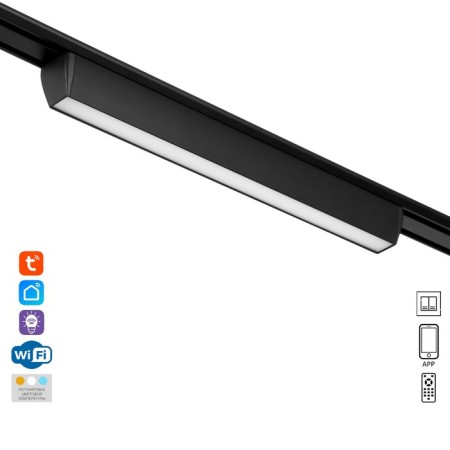 SLIM SLIM SLIM Line Line-33 LED 18W 3000K-6000K 48V CRI90 Black 3.2x3.8x3.8 cm