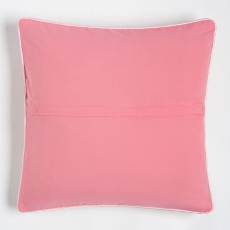 Pillowcase decorative Ethel "nettles" color pink 40x40 cm, 100% cotton-4