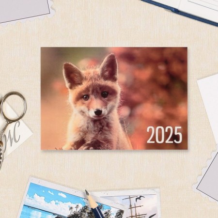 Pocket calendar "Animals" 2025, 7 x 10 cm-5