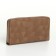 Women's wallet with lightning, brown color
