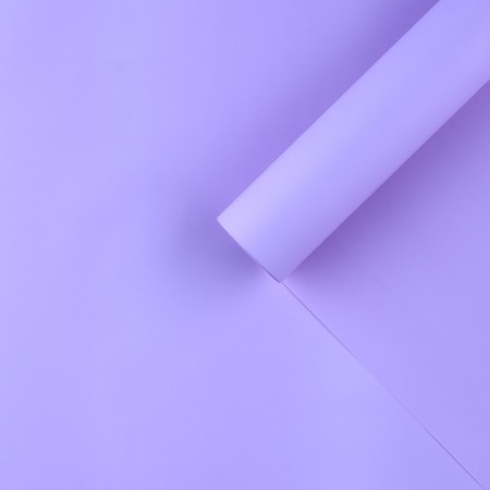 Flower Flower Flower Packing matte "Light-lilac", 0.5 x 8 m