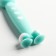 Baby toothbrush on a suction cup (nylon), color mix