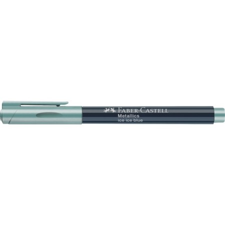 Marker for decorating Faber-Castell Metallics, blue metallic, bullet, 1.5 mm-1