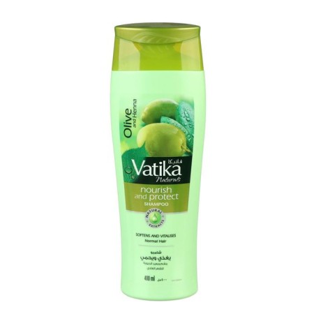 Hair shampoo Dabur Vatika Naturals Nourish & Protect Power and Protection, 400 ml-2