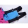 Ski pants for girls, height 128 cm, raspberry color