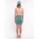 Skirt for a girl, height 152 cm, mint color