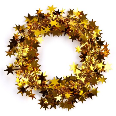 Wire for crafts and decor "Star" Length - 5 meters, Golden color-1