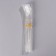 A set of glass tubes for a cocktail, 20 cm, 6 pcs, the color is transparent