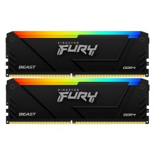 Memory DDR4 2x8GB 3600MHz KINGSTON KF436C17BB2AK2/16 Fury Beast RGB RTL Gaming PC4-28800 CL 106500