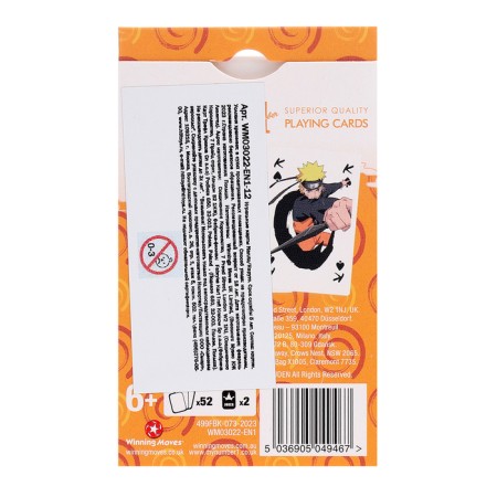 Naruto playing cards, 18+-3