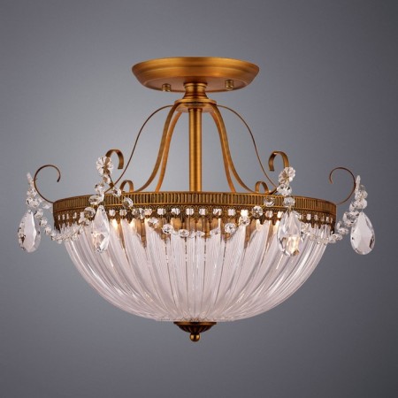 Ceiling lamp A4410PL-3SR "Schelenberg" 3x40W E14 47x47x36 cm-1