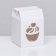 Box for desserts, white, 15 x 10 x 10 cm