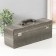 Casket wood, leatherette under the bottle "Gray snake" 5 items 35.5x15x11.5 cm