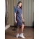 Dress-field female love, size 54, color gray color