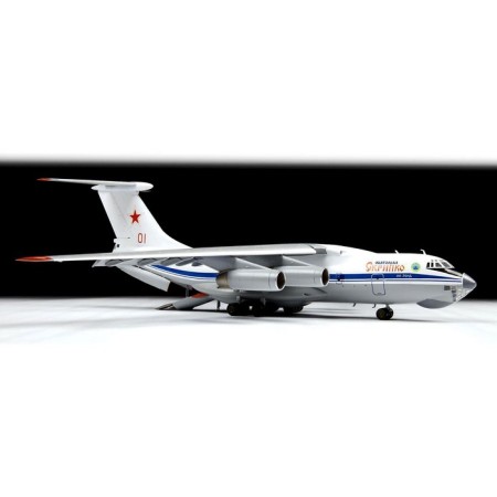 The national model "Russian military transport aircraft IL-76MD" Star, 1/144, (7011)-2