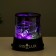 Night Projector "Retrotechnics" LED USB/from Black batteries 10.8x10.8x11.5 cm Risalux