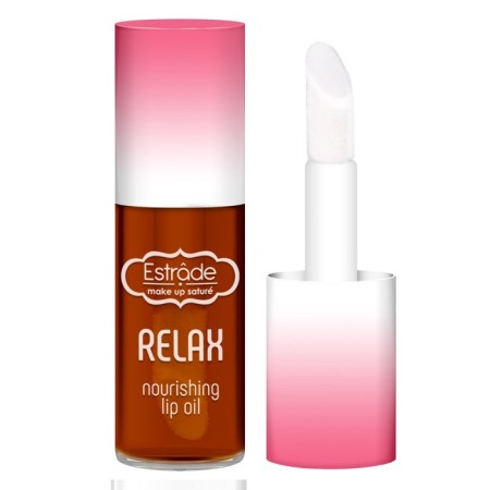 Lip oil Estrade Relax, tone 504 caramel, 6.5 ml