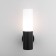 Lamp wall street Elektrostandard, GLAS, 125x64x255 mm, E27, black color