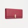 Women's wallet on a magnet, burgundy color