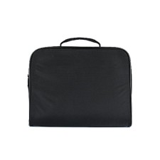 Business folder, textiles, black color