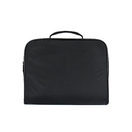 Business folder, textiles, black color