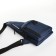 Male bag-bag from textiles, blue color