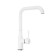 Accoona A4490G-3 kitchen mixer, single-leaf, high spout, brass, white