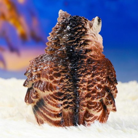 Garden figure "Eagle" decor on a branch 19cm-5