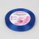 Satin tape, 10 mm × 23 ± 1 m, blue color No. 40