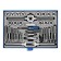 Set of taps and dies "bison" Professional, steel P6M5, 35 items