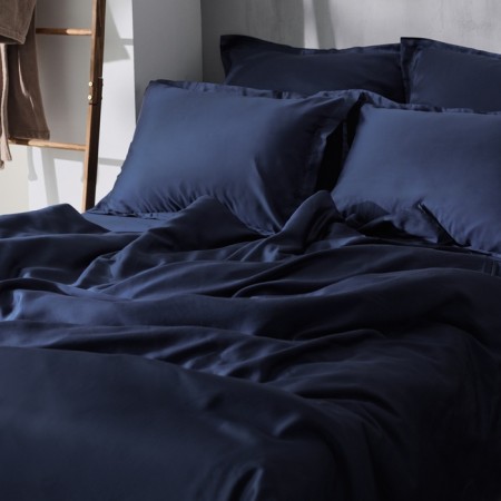 Slip on the elastic band SL Home Tencel 160*200+30 cm, col. blue-2