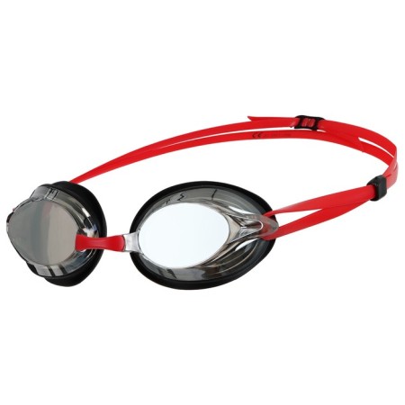 Spurt Mirror swimming glasses, red/black color