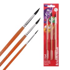 Set of protein brushes 3 pieces, Erichkrause 